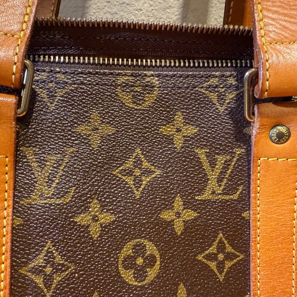 LOUIS VUITTON Monogram Flanerie Travel Tote Large LV Bag 19x13x6 - Picture 6 of 16